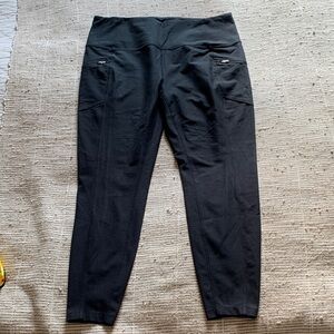 Eddie Bauer Black Hiking Leggings